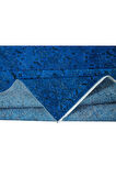 200x310 cm El Dokuması Halı, Mavi Modern Halı, El Yapımı Yünlü Halı