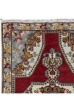 138x242 cm Bordo Kırmızı Geleneksel Halı, 1960'lardan Halı, El Yapımı Türk Halısı, %100 Yün