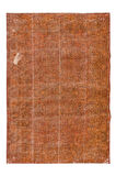 210x300 cm Turuncu El Düğümlü Halı, Modern Mutfak Halısı, Modern Ofis Halısı