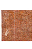 210x300 cm Turuncu El Düğümlü Halı, Modern Mutfak Halısı, Modern Ofis Halısı