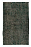 160x257 cm El Dokuması Halı, Yeşil Modern Halı, El Yapımı Yünlü Halı