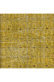 153x281 cm Decorative Sarı El Dokuması Halı, Yeniden Boyanmış Eski Halı