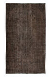 163x287 cm El Dokuması Kahverengi Halı, Oturma Odası ve Çalışma Odası için Modern Halı