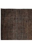 163x287 cm El Dokuması Kahverengi Halı, Oturma Odası ve Çalışma Odası için Modern Halı