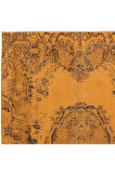 157x254 cm El Dokuması Halı, Turuncu El Yapımı Halı, Modern Ev Dekoru Halı