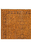 173x272 cm Turuncu El Düğümlü Halı, Modern Mutfak Halısı, Modern Ofis Halısı
