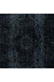 114x200 cm Siyah ve Kömür Grisi El Dokuması Küçük Halı, Modern El Düğümlü Eski Halı