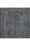 184x287 cm Gri Salon Halısı, El Dokuması Yünlü Türk Halısı, Pamuklu Alan Halısı