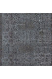 168x265 cm Çağdaş Gri Halı, El Düğümlü Mutfak Halısı, El Yapımı Halı