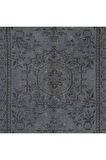 158x267 cm Modern El Yapımı Gri Renkli Türk Halısı, 100% El Dokuması Alan Halısı