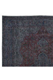 200x300 cm Gri El dokuması Halı, El Düğümlü Alan Halısı, Eski Türk Halısı