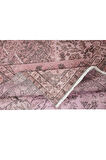 210x308 cm, El Düğümlü Pembe Halı, Dekoratif El Dokuması Yün ve Pamuktan Yapılmış Alan Halısı