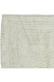 96x100 cm Düz Bej Eski Anadolu "Tülü" Halısı, %100 Doğal Yün, Minimalist Küçük Halı