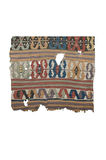 104x385 cm Antika Anadolu Karapınar Kilim, El Yapımı Koleksiyon Halısı, 18. Yüzyıldan