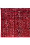 165x280 cm, El Dokuması Kırmızı Halı, Oturma Odası ve Çalışma Odası için Modern Halı