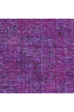 152x243 cm Mor Anadolu Halısı, Yenilenmiş El Yapımı Türk Halısı, Yün ve Pamuklu Halı