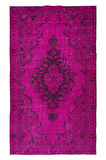 166x278 cm, Pembe El Dokuması Halı, Mutfak ve Yemek Odası için Modern Halı