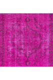 162x281 cm, El Dokuması Halı, Pembe Modern Halı, El Yapımı Yünlü Halı
