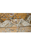 200x304 Cm Turuncu Tonlarda Alan Halısı, Oturma Odası Halısı, El Yapımı Halı