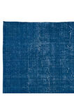 197x302 cm El Dokuması Mavi Halı, Oturma Odası ve Çalışma Odası için Modern Halı