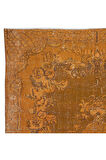 200x315 cm Turuncu Ofis Halısı, El Yapımı Halı, El Düğümlü Halı