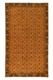 170x282 cm Turuncu Halı, Yenilenmiş El Dokuma Halı, El Yapımı Halı, El Düğümlü Modern H