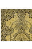 178x296 cm Sarı Halı, El Dokuması Modern Halı, Salon Halısı