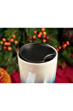 Duke Porselen Double Wall Travel Mug 360 Ml Mavi