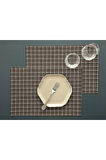 Claudia 2'li Amerikan Servis 30x45 Cm Gri