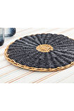 Osier Hasır Amerikan Servis 38 Cm Lacivert