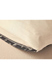 Vinette Dijital Baskılı Soft Cotton 2'li Yastık Kılıfı 50x70 Bej