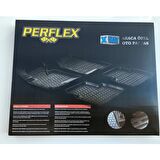 Perflex Ford Courier Paspas 3D Havuzlu Siyah 2014 Sonrası Uyumlu
