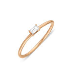 0,08 CT PIRLANTA BAGET YÜZÜK
