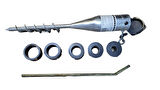 PLAJ ŞEMSİYESİ 200CM ÇAP, 10 TELLİ + ŞEMSİYE SABİTLEME KAZIĞI (55 CM)