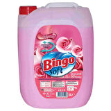 Bingo Soft Yumuşatıcı Gülpembe 5 lt