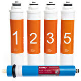 Waterlife Uyumlu Waterfil Su Arıtma Cihazı 5'li Filtre Seti