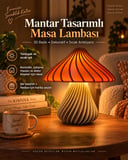 Mantar Masa/Gece Lambası