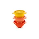 Tupperware 3'lü Yıldız Kap 830ML Yeni Renkler