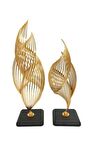 Crearthome  Dekoratif 2 li Gold Dönence Aksesuar Büyük C-2909-A