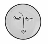 Kerman Home Face Seramik 6 lı Pasta Tabağı 20 cm