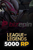League Of Legends 5000 RP TR
