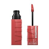 Maybelline New York Super Stay Vinyl Ink Uzun Süre Kalıcı Likit Parlak Ruj 15 Peachy