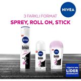 Nivea Kadın Roll On Deodorant Black&White Invisible Clear 48 Saat Anti-perspirant Koruma 50ml