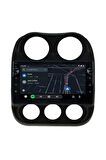 JEEP PATRİOT ANDROİD MULTİMEDYA CARPLAY OEM 4GB RAM+64GB HDD NAVİGOSYAN TUŞLU EKRAN