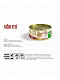 Nutri Feline 85Gr Sığır Etli 24Adet Yaş Kedi Maması