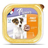 Plaisir Pate 150Gr Tavuk Etli Yavru 1Adet Yaş Köpek Maması