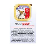 Plaisir Pate 150Gr Sığır Eti Yaş Köpek Maması 8Adet