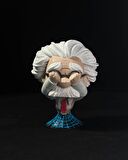 Albert Einstein Görmedim - Duymadım - Bilmiyorum Heykel Seti