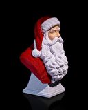 Noel Baba Büst-Yılbaşı Hediyesi-15 CM