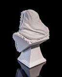 Nordic Noel Baba Büst-Biblo Yılbaşı Dekoru-Büyük Boy 20 CM